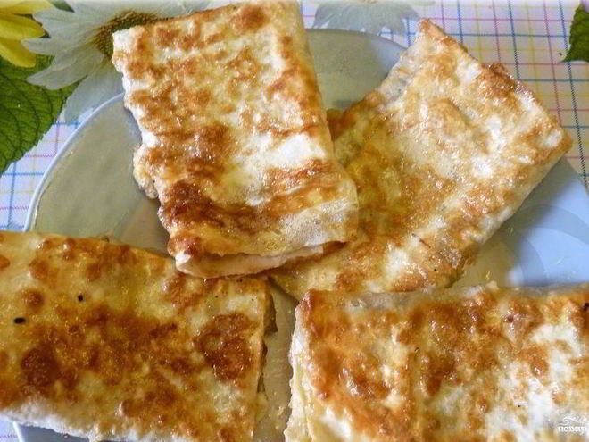 Рецепт блинчиков из лаваша