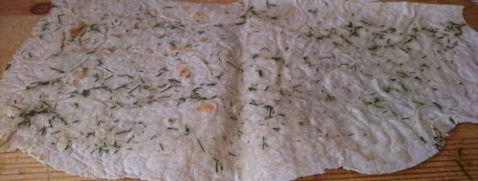 чипсы из лаваша. Шаг 4