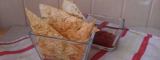 чипсы из лаваша. Шаг 8