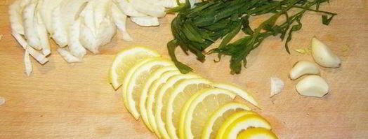 дорада в лаваше. Шаг 2