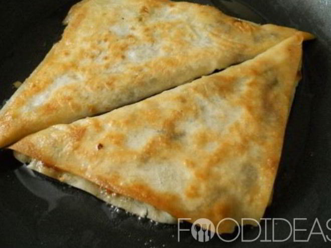 Рецепт горячей закуски из лаваша