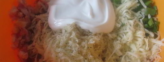 корзиночки из лаваша с беконом, сыром и сладкой паприкой. Шаг 2