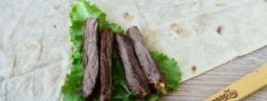 лангет в лаваше. Шаг 5