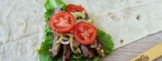 лангет в лаваше. Шаг 6