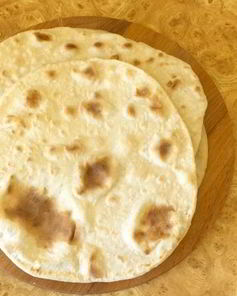 Лаваш из постного теста