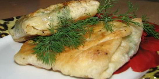 Лаваш с брынзой