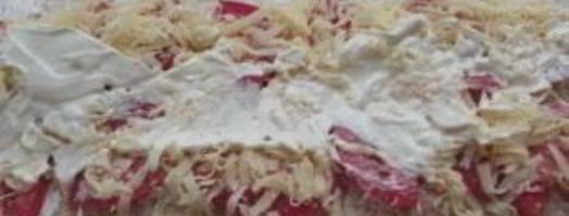 лаваш с фаршем и сыром. Шаг 8