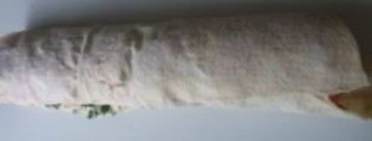 лаваш с колбасой. Шаг 4