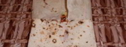 лаваш с копченой курицей. Шаг 11