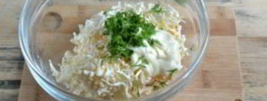 лаваш с сыром и укропом. Шаг 3