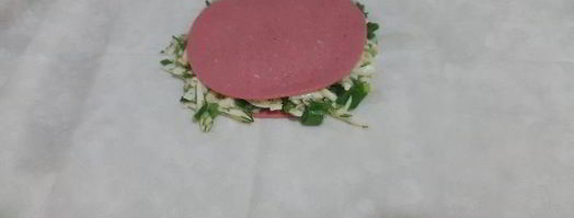 лаваш с сыром и зеленью. Шаг 3