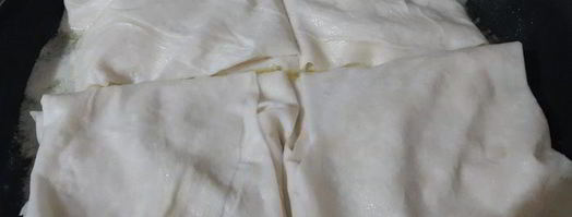 лаваш с сыром и зеленью. Шаг 6