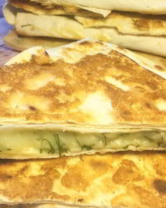 Лаваш с сыром