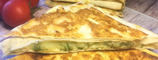 лаваш с сыром. Шаг 5