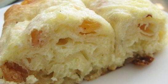 Лаваш с творогом в духовке