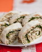 Лаваш со шпротами