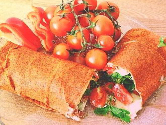 Рецепт лаваша сыроедческого