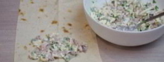 лаваш в кляре. Шаг 5