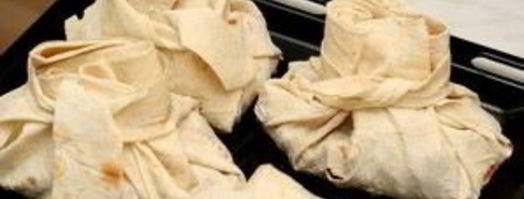 мясо в армянском лаваше. Шаг 8