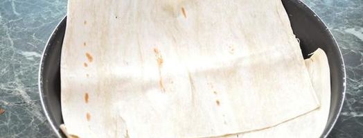 овощи, запеченные на лаваше. Шаг 2