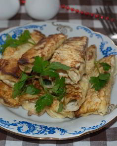 Палочки из лаваша с начинкой