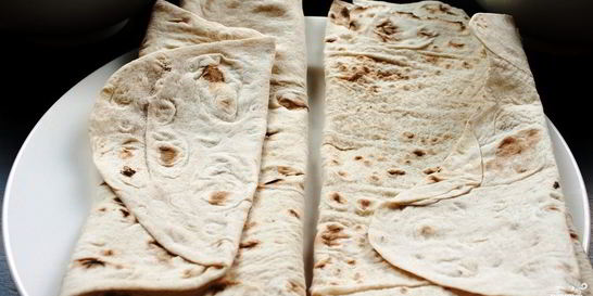 Постный лаваш