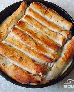 Рулеты из лаваша с квашеной капустой и мясом