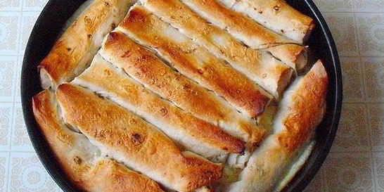 Рулеты из лаваша с квашеной капустой и мясом