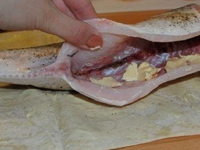 Рецепт рыбы, запеченной в лаваше