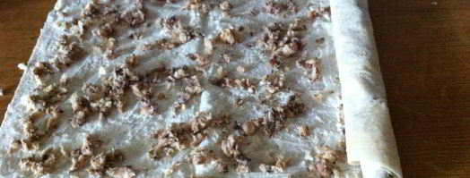 рыбный рулет из лаваша. Шаг 8