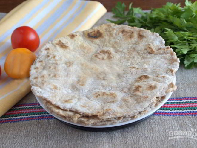 Рецепт ржаного лаваша