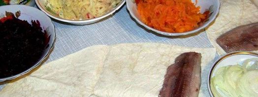 шуба в лаваше. Шаг 5