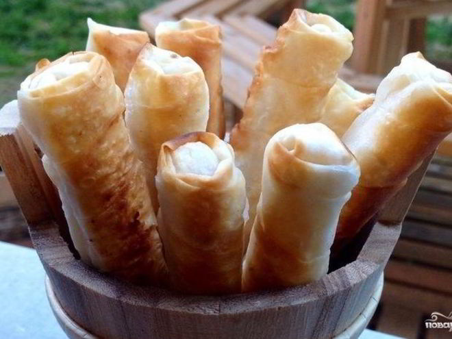 Рецепт сигар из лаваша