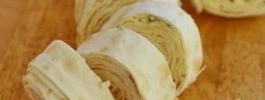 сырный рулет в лаваше. Шаг 13