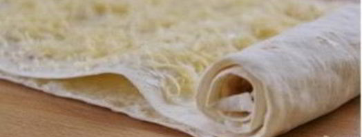 сырный рулет в лаваше. Шаг 10