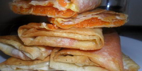 Тыква в лаваше