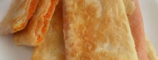 тыква в лаваше. Шаг 4