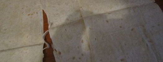 закусочный лаваш. Шаг 2