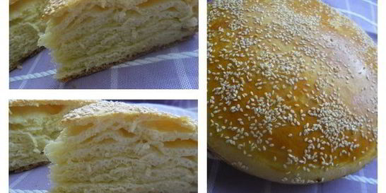 Арабская лепешка Bint Al-sahn