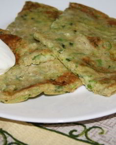 Диетическая кабачковая лепешка