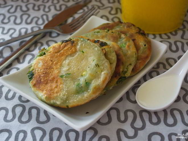 Рецепт диетических лепешек