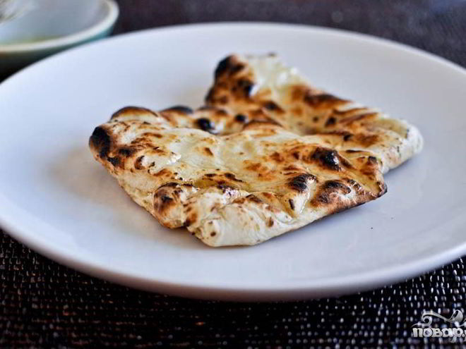 Рецепт домашних лепешек наан