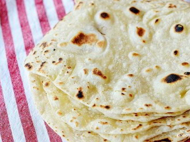 Рецепт домашних лепешек тортильяс