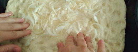 фокачча чиполлино. Шаг 7