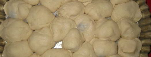 фокачча из шариков с сыром и оливками. Шаг 8