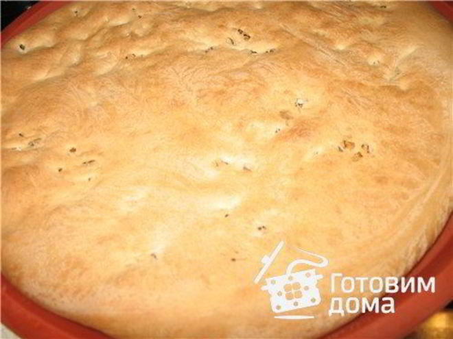 Рецепт фокаччи с красным вином