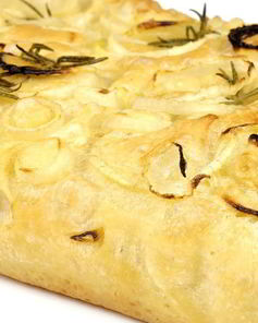 Фокачча с луком на дрожжевом тесте