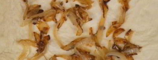 фокачча с луком на дрожжевом тесте. Шаг 6