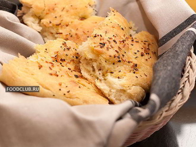 Рецепт фокаччи с оливковым маслом