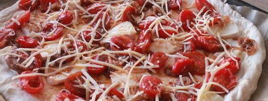 фокачча с помидорами и анчоусами. Шаг 4